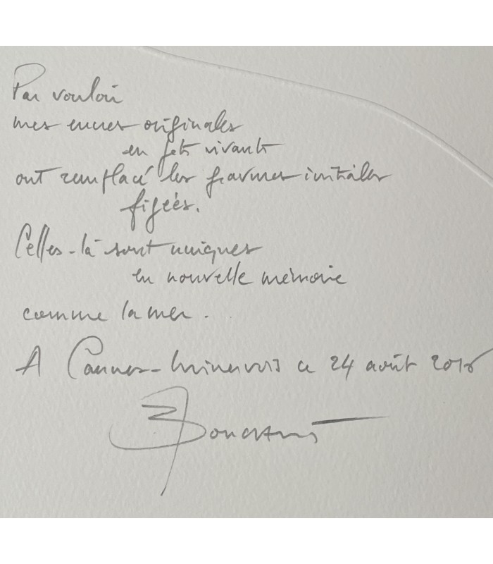 FERRE (Léo). La Mémoire et la mer. Michel Boucaut.