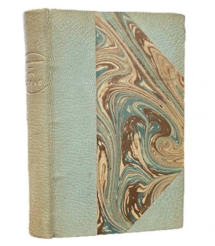 MAUPASSANT (Guy de). Sur l'eau. Dessins de Riou. Gravure de Guillaume Frères.