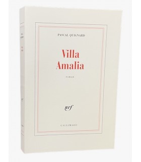 QUIGNARD (Pascal). Villa Amalia. Roman. Edition originale. Un des 60 exemplaires numérotés sur vélin pur fil.