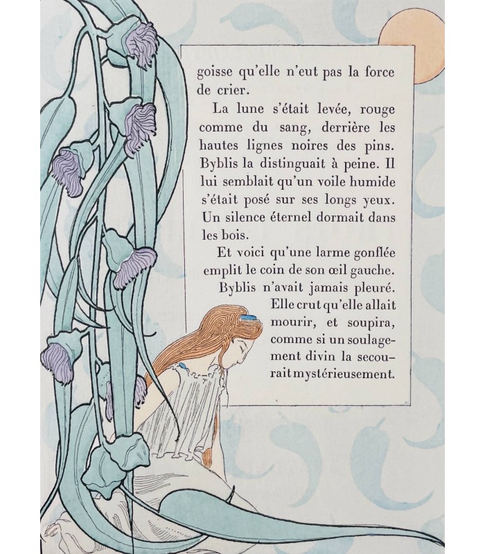 LOUYS (Pierre). Byblis. Compositions en couleurs d'Henri Caruchet. Préface par Gilbert de Voisins.
