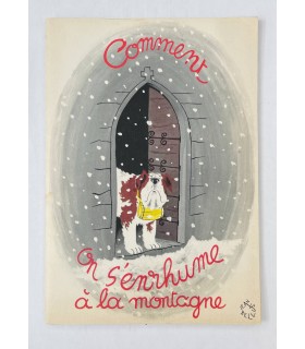 [BELLUS (Jean)] Comment on s'enrhume à la montagne.