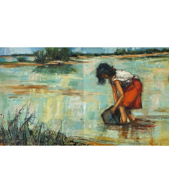 GENEVOIX (Maurice). La Loire, Agnès et les garçons. Illustration de Pierre Letellier.