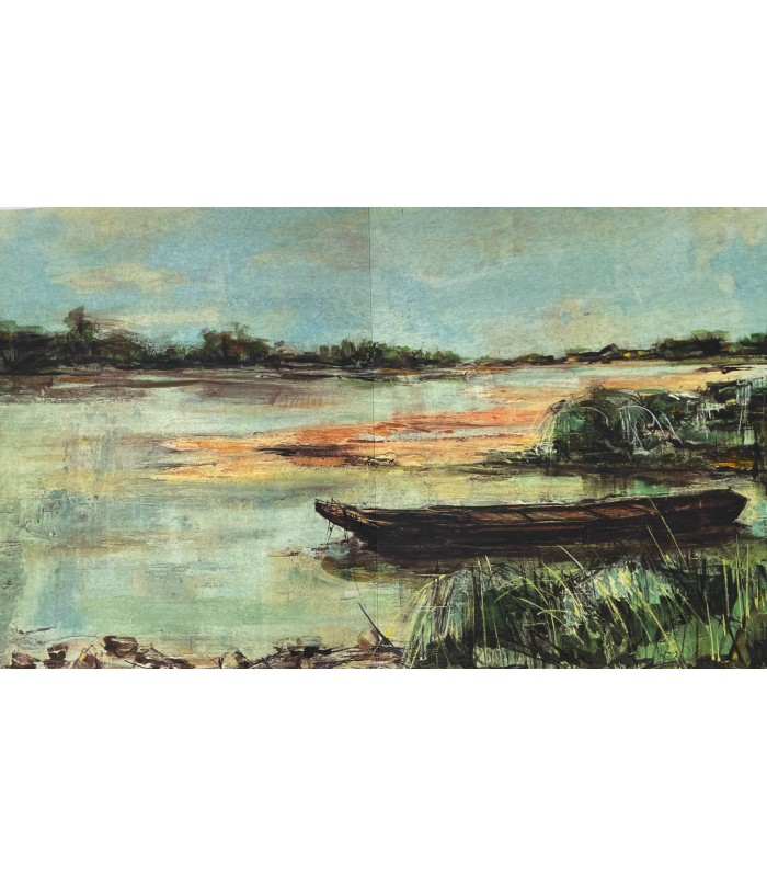 GENEVOIX (Maurice). La Loire, Agnès et les garçons. Illustration de Pierre Letellier.