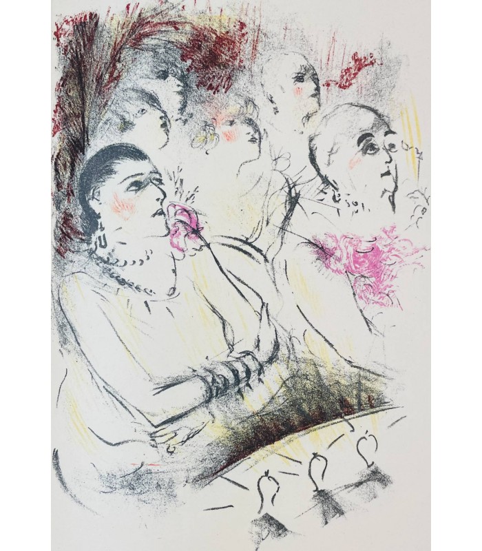 COLETTE. La Vagabonde. Lithographies originales en couleurs de Vertès. Reliure de Cretté. Exemplaire sur Japon.