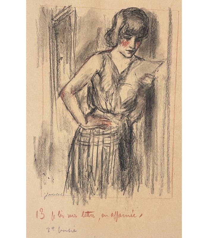 COLETTE. La Vagabonde. Lithographies et vignettes gravées par Jodelet.