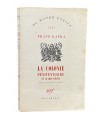 KAFKA (Franz). La Colonie pénitentiaire, et autres récits. Traduit de l'allemand par Alexandre Vialatte.