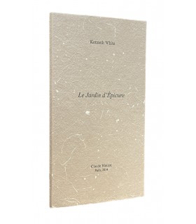 WHITE (Kenneth). Le Jardin d'Epicure. Edition originale. De la Collection 164.