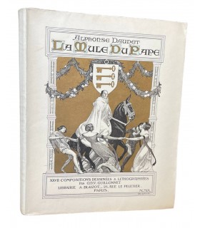 DAUDET (Alphonse). La Mule du pape. XXVII compositions dessinées et lithographiées par O. D. V. Guillonet.