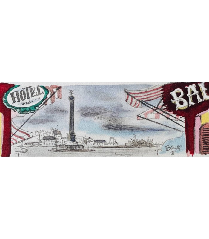 CARCO (Francis). Nostalgie de Paris. Illustrations de Dignimont.