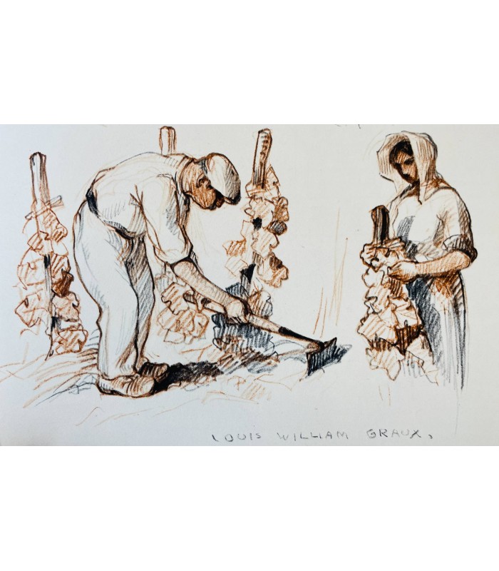 ROUPNEL. La Bourgogne. Types et coutumes. Dessins originaux de Louis-W. Graux.
