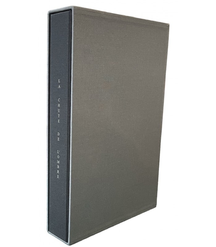 BOUCAUT (Michel). La Chute de l'ombre. 9 grandes encres originales et 3 gaufrages originaux de Michel Boucaut