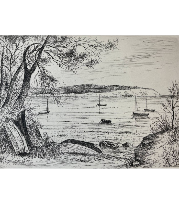 MICHELET (Jules). Un regard sur les mers. Pointes sèches originales d'Aymar de Lézardière.