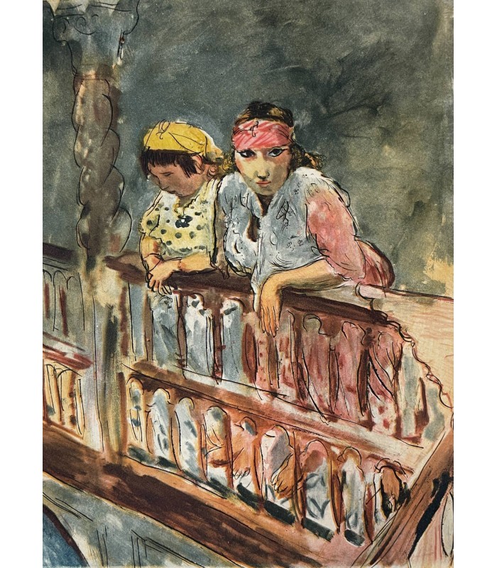 AUDISIO (Gabriel). Voyage à la kasba. Compositions en couleurs de Jean Launois.