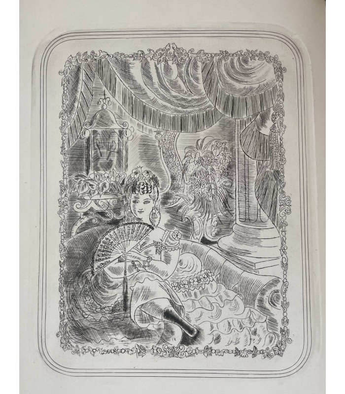 ZOLA (Emile). Nana. Eaux-fortes de Chas-Laborde.