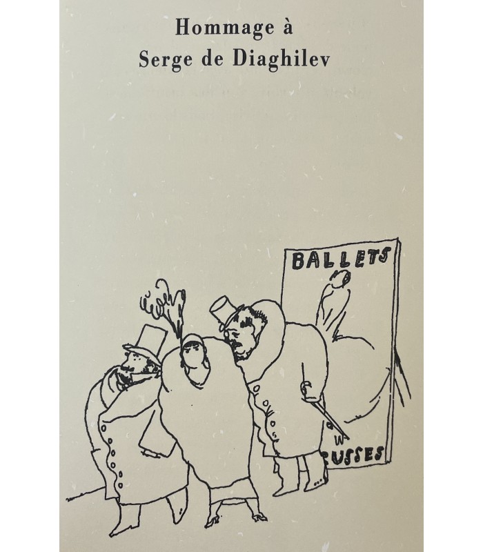 COCTEAU (Jean). Un rêve de Mallarmé. Dessins de l'auteur.