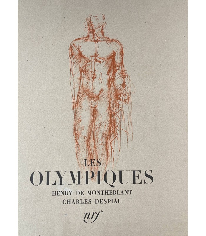 MONTHERLANT (Henry de). Les Olympiques. Illustré par Charles Despiau.