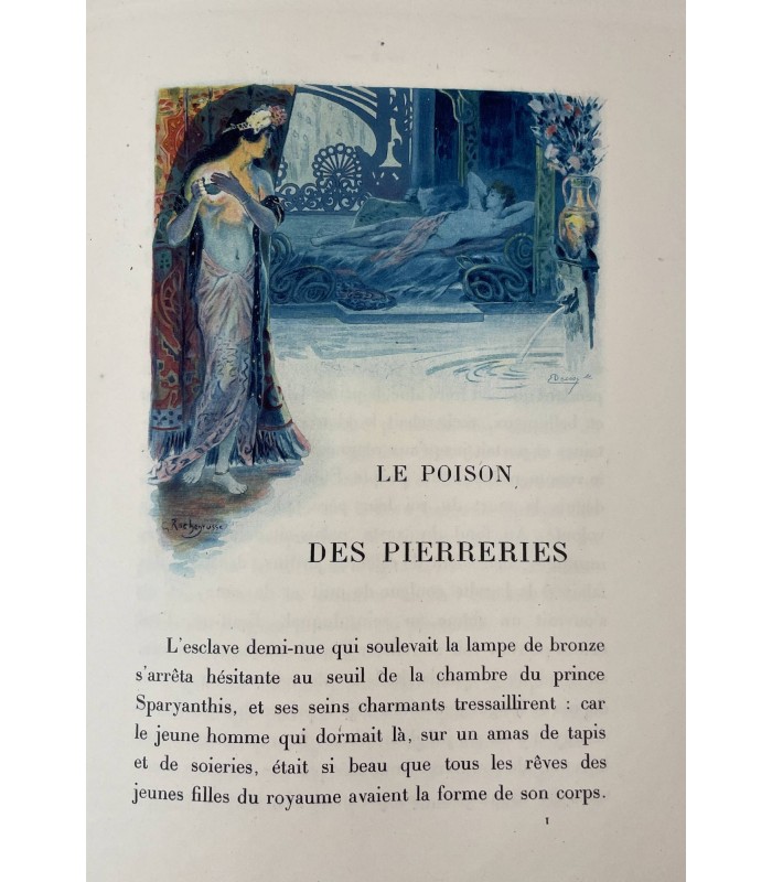MAUCLAIR (Camille). Le Poison des pierreries. Compositions de Georges Rochegrosse.