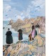 JACOB (Max). La Côte. Recueil de chants celtiques. Aquarelles de l'auteur.