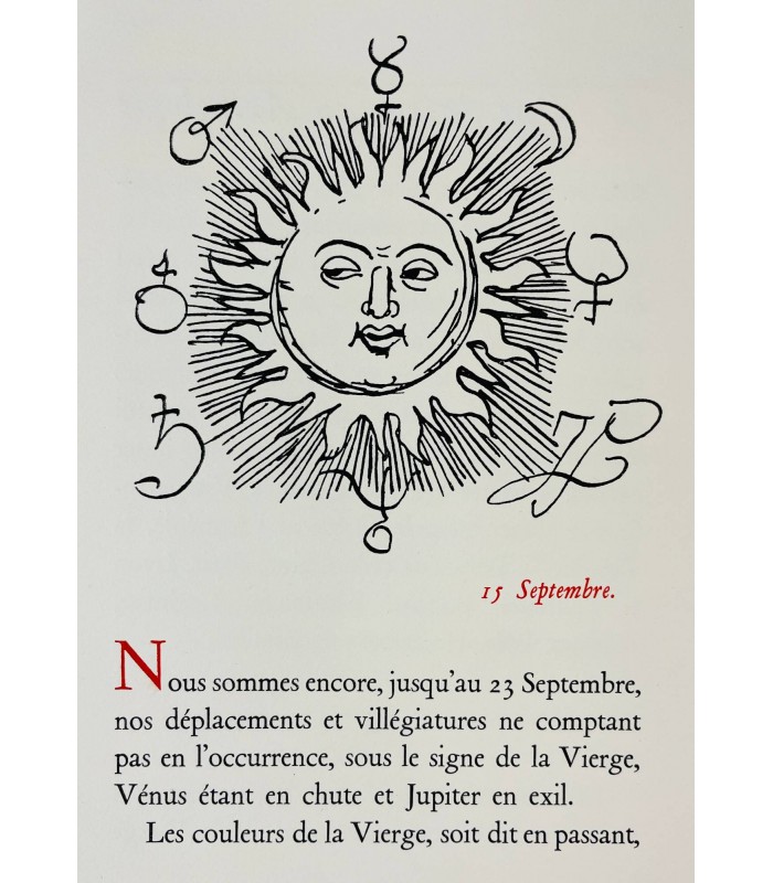 FARGUE (Léon-Paul). Une saison en astrologie.