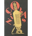 [VINS NICOLAS] Liste des grands vins fins 1929. 4 photographies reproduites avec dessin humoristique dans un médaillon or.