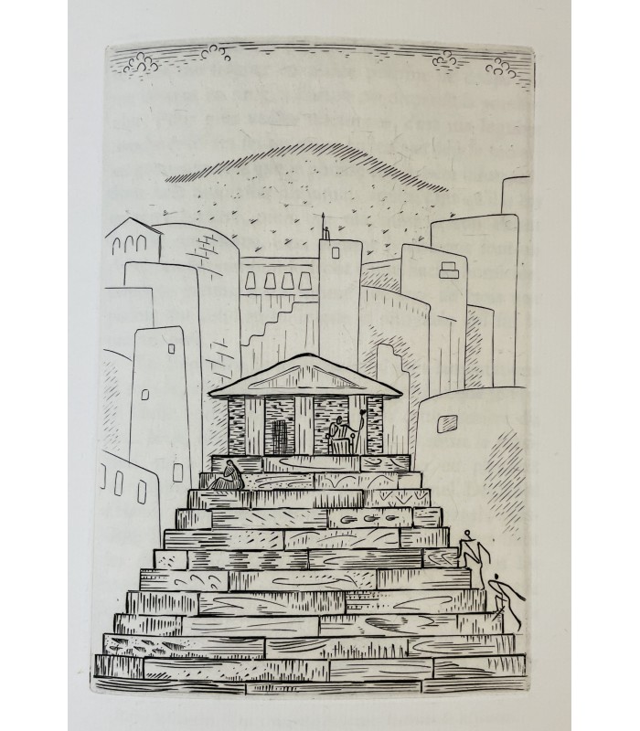 SOPHOCLE. Electre. Tragédie traduite par Paul Mazon. Gravures de Roger Vieillard.