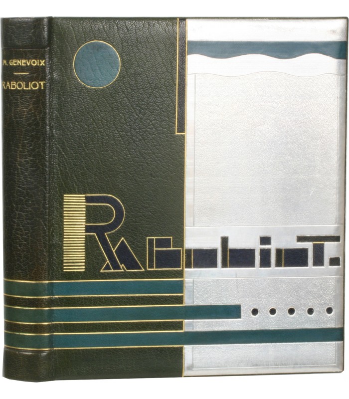 GENEVOIX (Maurice). Raboliot. Illustrations par Louis-Joseph Soulas. Reliure par Guidée.