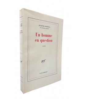 IONESCO (Eugène). Un homme en question. Essais.