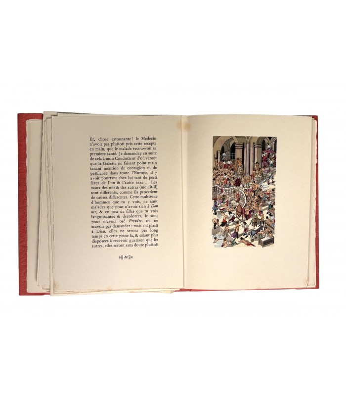 LE PETIT (Claude). L'Escole de l'interest et l'université d'amour. Miniatures originales de Jean Gradassi.