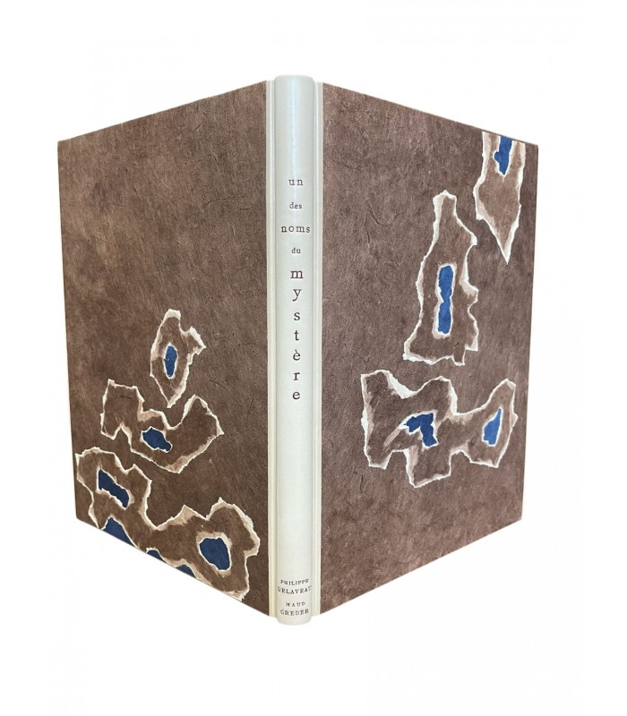 DELAVEAU (Philippe). Un des noms du mystère. Illustrations de Maud Greder. Reliure de Claude Honnelaître.