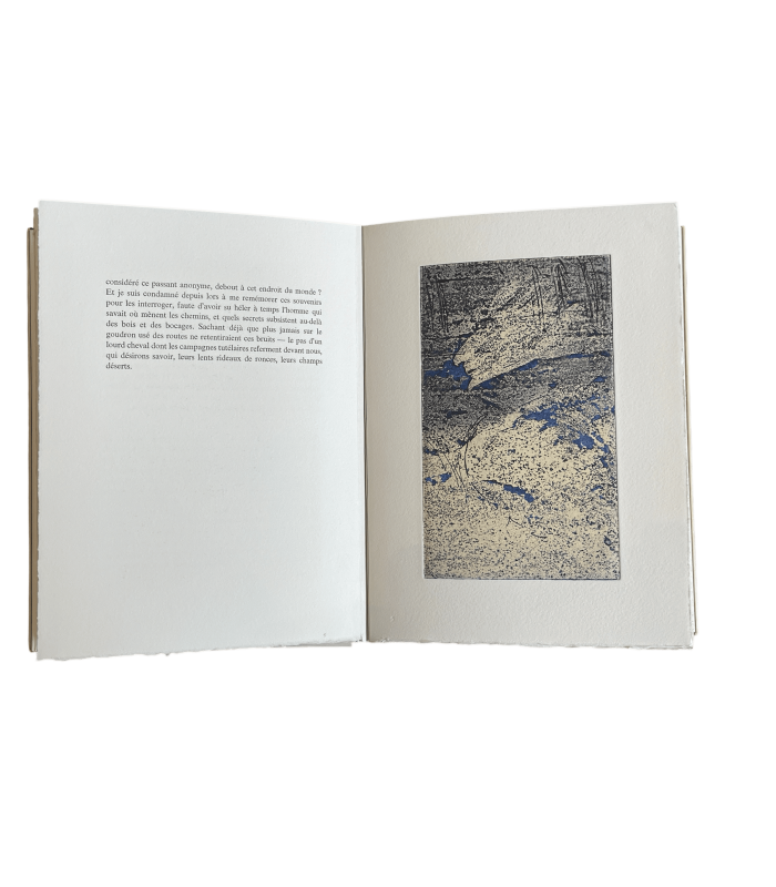 DELAVEAU (Philippe). Un des noms du mystère. Illustrations de Maud Greder. Reliure de Claude Honnelaître.