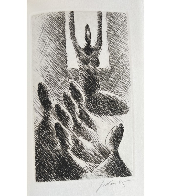 LAUDE (Jean). Le Dict de Cassandre. Illustrations de Cesare Peverelli. Reliure de Claude Honnelaître.