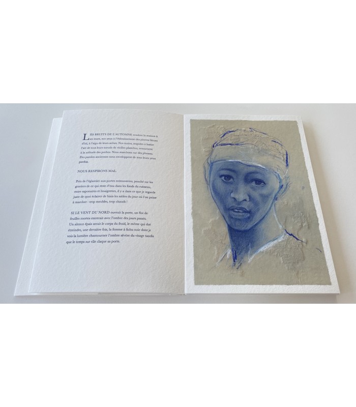 ERNEST PIGNON-ERNEST - FREIXE (Alain). Si le vent du nord ouvrait la porte. Illustrations d'Ernest Pignon-Ernest.