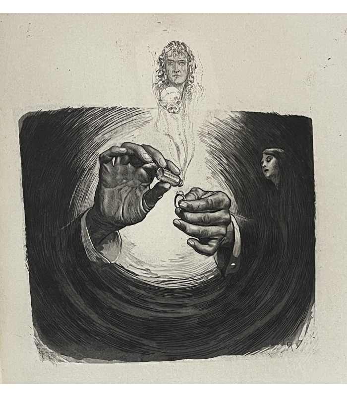 BARBEY D'AUREVILLY (Jules). Les Diaboliques. Compositions et gravure originale de Lobel-Riche. Reliure de Franz.