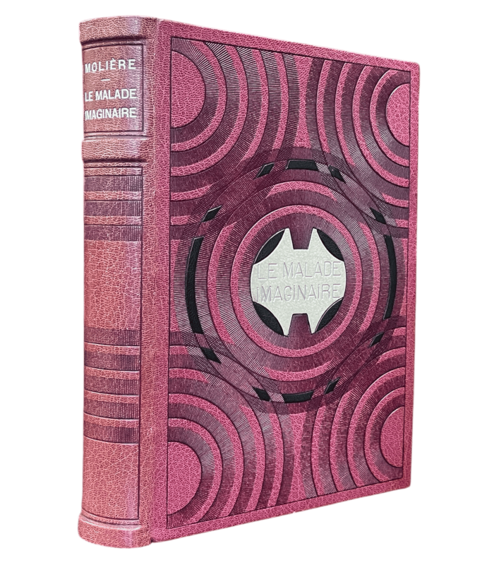 MOLIERE. Le Malade imaginaire. Illustrations de Hémard. Reliure de Legrain et Kieffer. Exemplaire sur Japon avec envoi.