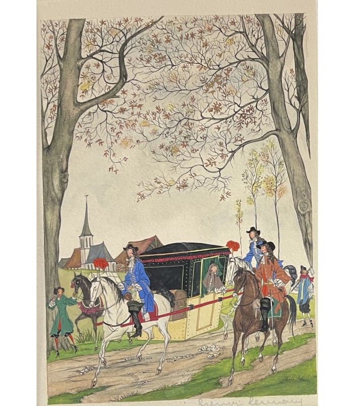 SEVIGNE (Madame de). Lettres. Illustrations d'Henry Lemarié.