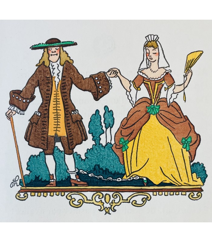 BOILEAU-DESPREAUX (Nicolas). Satire contre les femmes. Illustrations en couleurs de Joseph Hémard