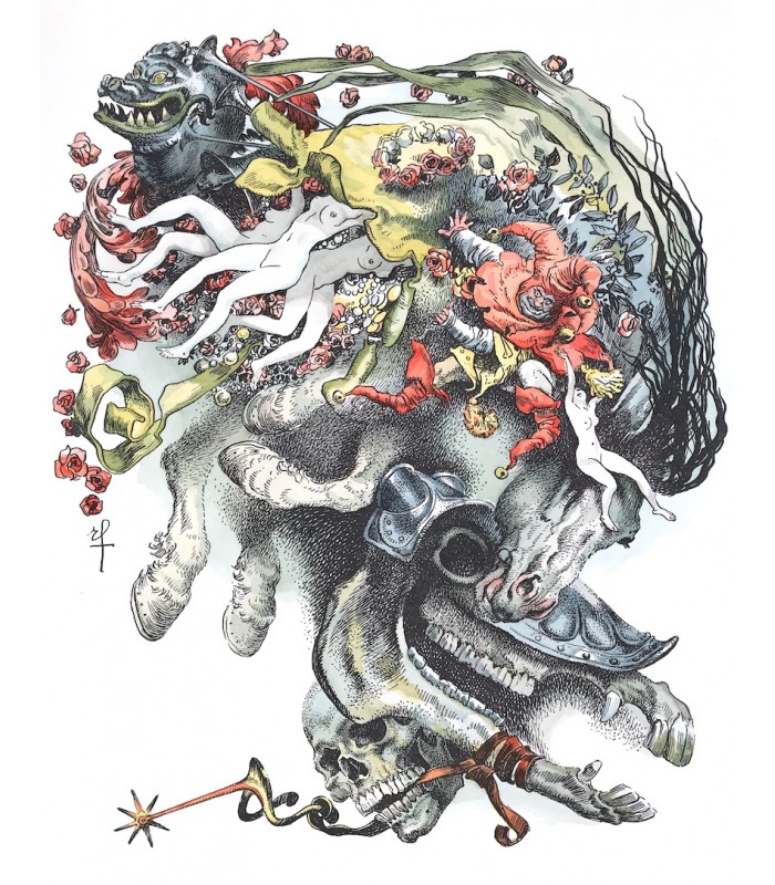 HUGO (Victor). La Légende des siècles. Illustrations de Rino Ferrari.