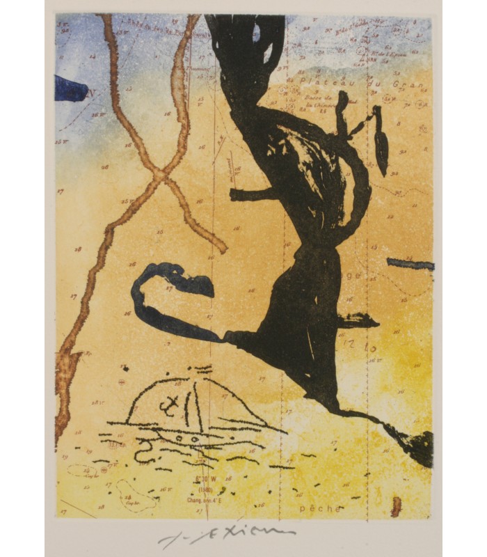 MACÉ (Gérard). Choses rapportées du Japon. Edition originale, illustrée par Pierre Alechinsky.