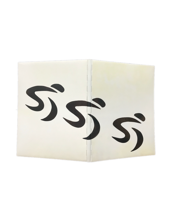 NUCERA (Louis). A bicyclette. Illustrations d'Alain Bar. Reliure d'Astrid Zach.